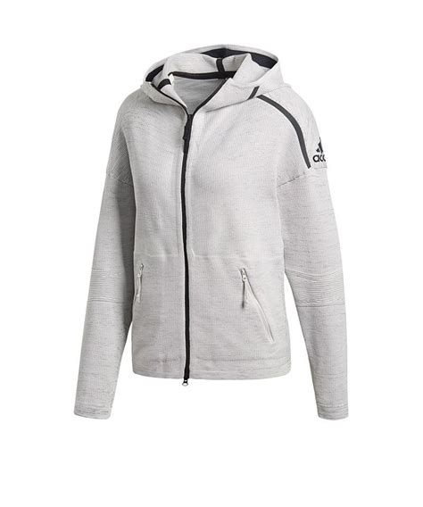 adidas performance z.n.e primeknit kapuzenjacke damen